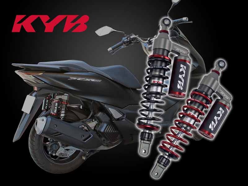 タイカヤバ KYB「アジャスタブル リアサスペンション」に PCX／AEROX155用が登場！