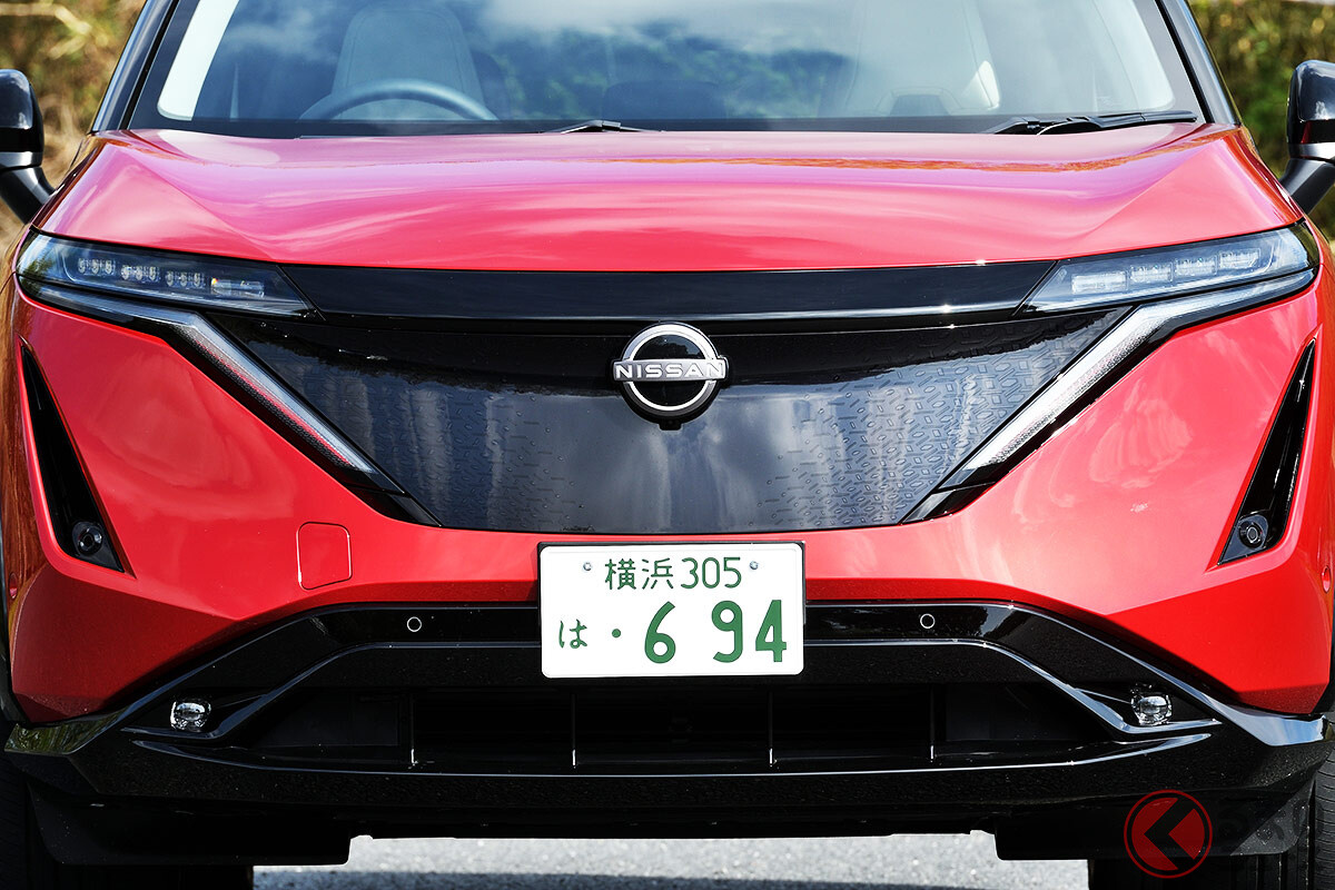 日産高級SUV「アリア」は他社とナニが違う？ 隠された「日本の花」デザインをこっそり採用！
