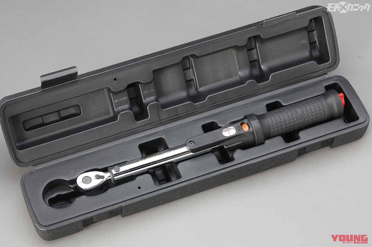 読み取りやすい目盛りとオーソドックスな操作性で人気のプレセット型トルクレンチ Ktc Webヤングマシン 自動車情報サイト 新車 中古車 Carview