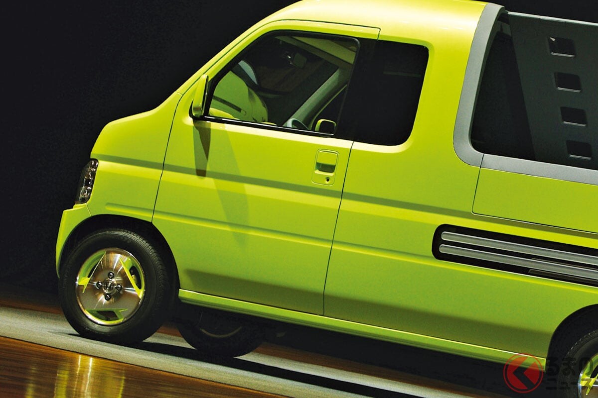 ホンダの「斬新“ハイルーフ”軽トラ」が凄い！ 画期的な「2段式の荷台」×めちゃ広ッな室内を採用！ バン×軽トラ“融合”の新発想モデル「ホビック」コンセプトは今欲しい1台