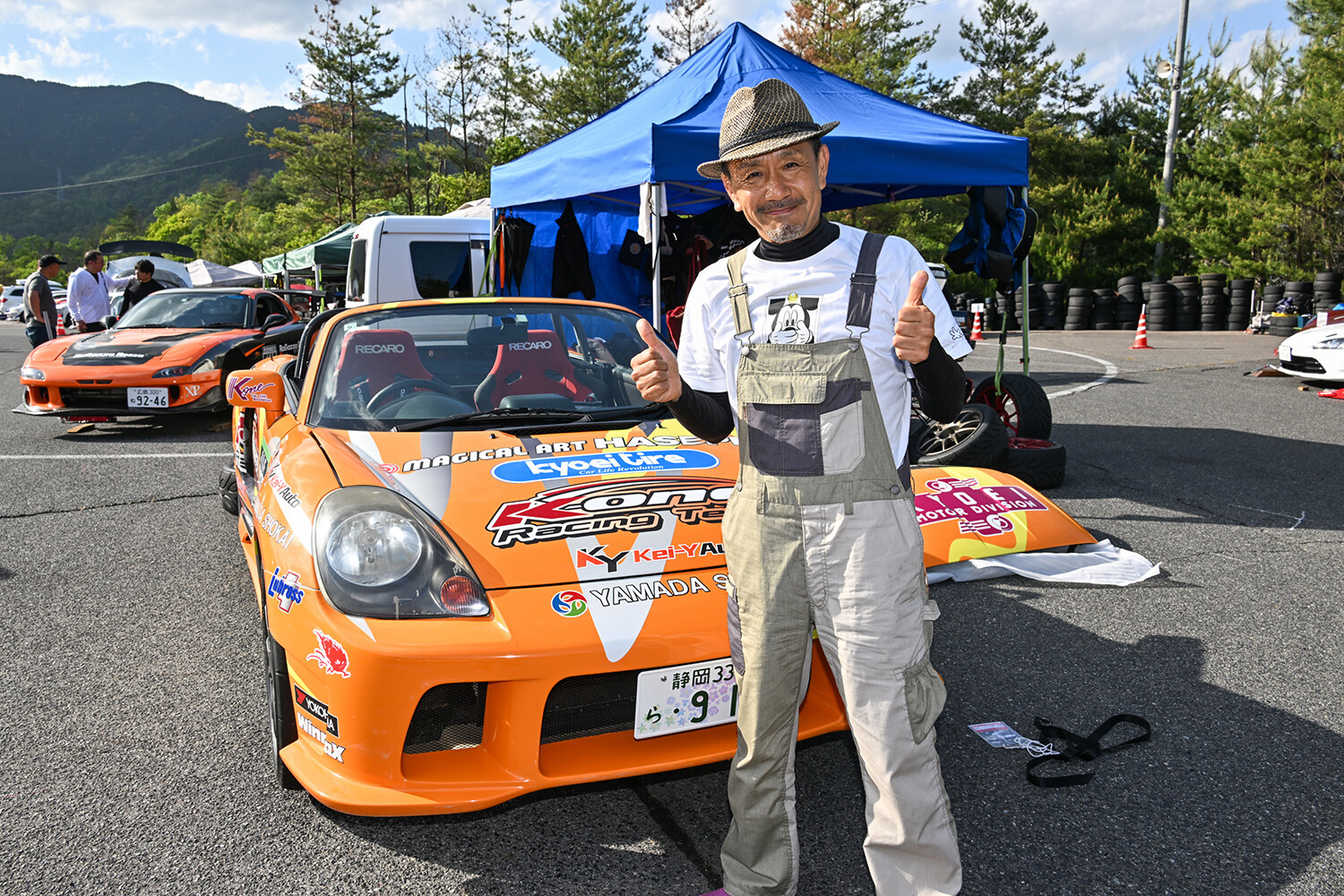 ホンダエンジン搭載の魔改造MR-Sがジムカーナに登場！　トヨタ×ホンダの奇跡のコラボは公道も走れるナンバー付き車両だった