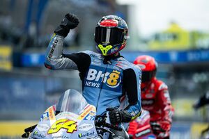 【MotoGP】急成長する新人アルデゲル、フランスGPスプリントでついに表彰台「トップライダーと戦うと早く成長できる」