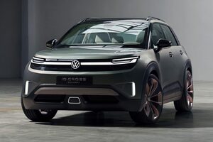 VW 電動コンパクトSUV「ID.クロス コンセプト」初公開 量産モデルは2026年導入