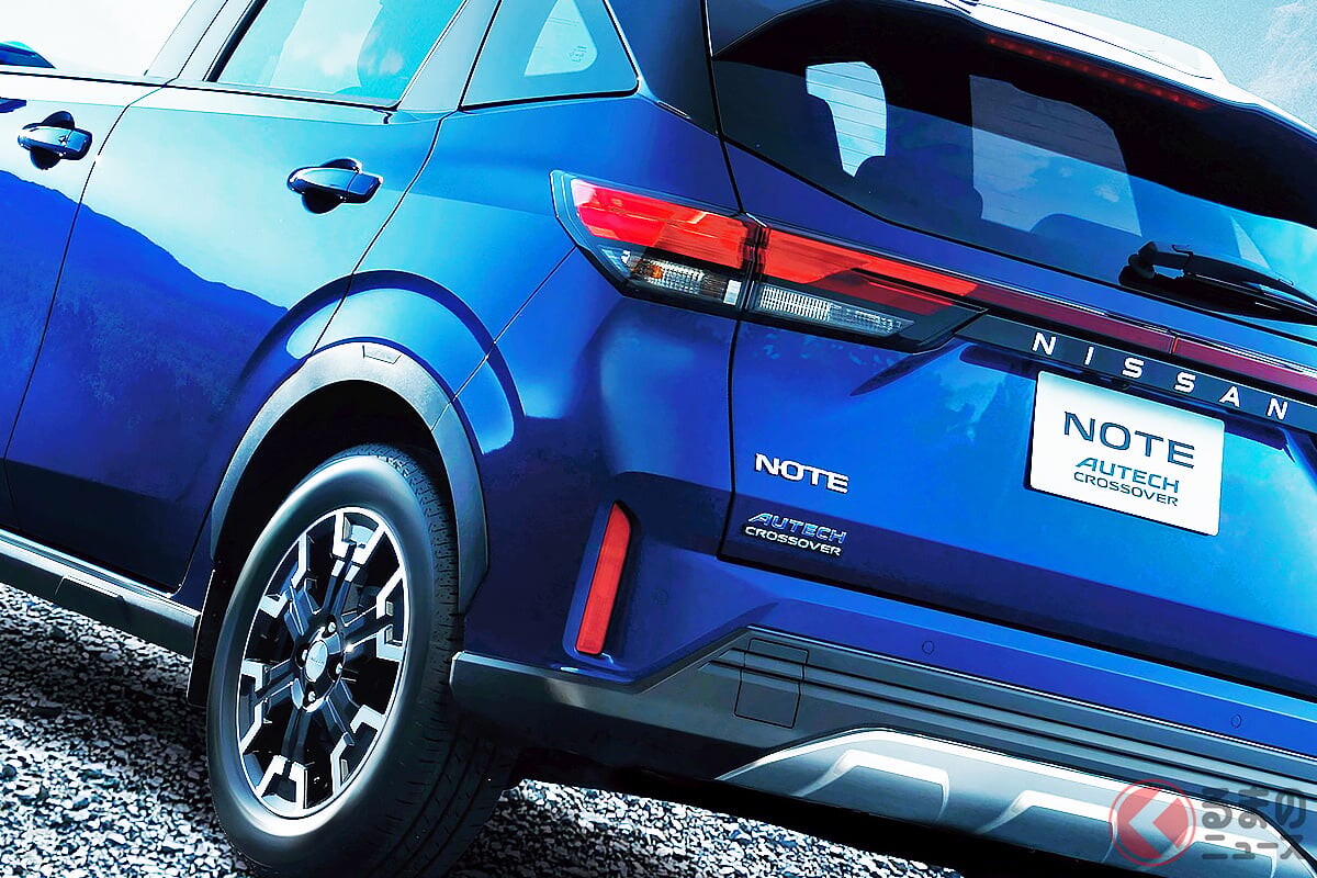 日産 新型「ノートSUV」世界初公開！ 3年ぶり”顔面刷新”に反響大！ タフ感増した新型「ノート“クロスオーバー”」発表