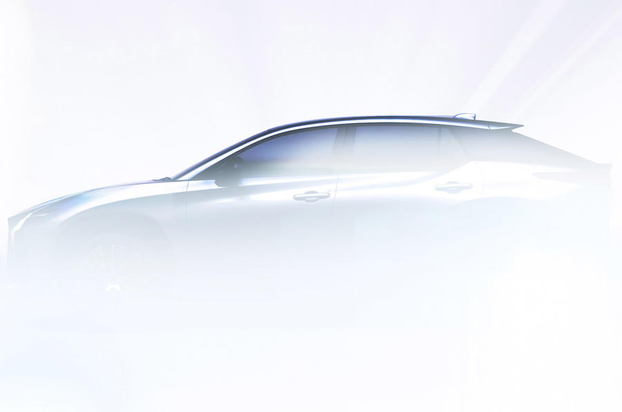 レクサス　新型EV「RZ」のティーザー画像公開　2022年発表予定の電動SUV