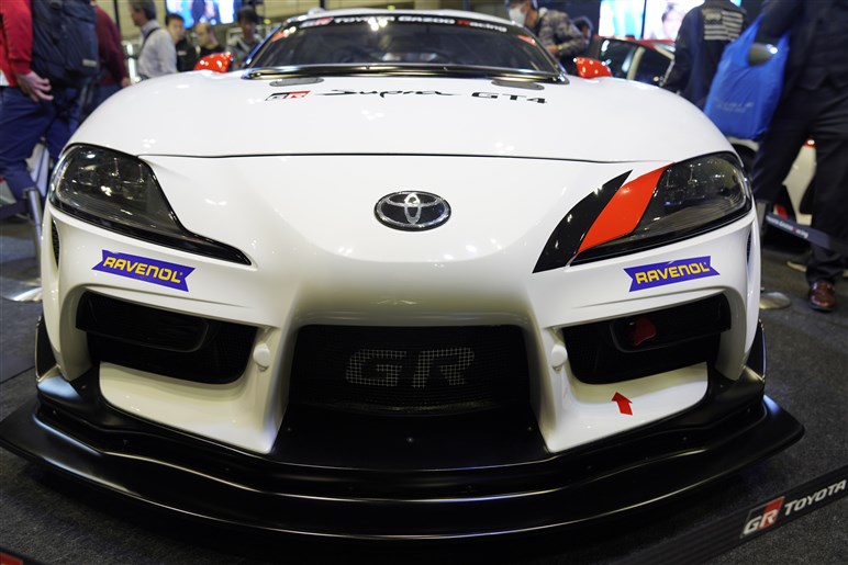 今年3月に欧州で発売されるスープラのGT4マシンも展示 - 東京オートサロン