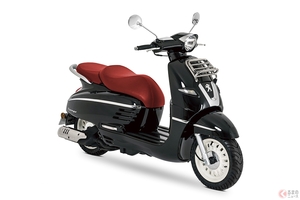 プジョーのスクーター「ジャンゴ125ヘリテイジ」の特別仕様車「ボルドーエディション」限定30台で発売
