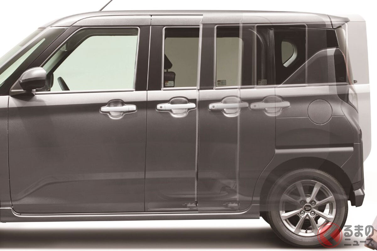 新車136万円！ イチバン安い「スライドドアワゴン」がスゴい！ ちょうどいい「軽ハイト」ボディに「LEDライト」や「スマアシ」まで付いて十分です！ ダイハツ「ムーヴL」の凄さとは