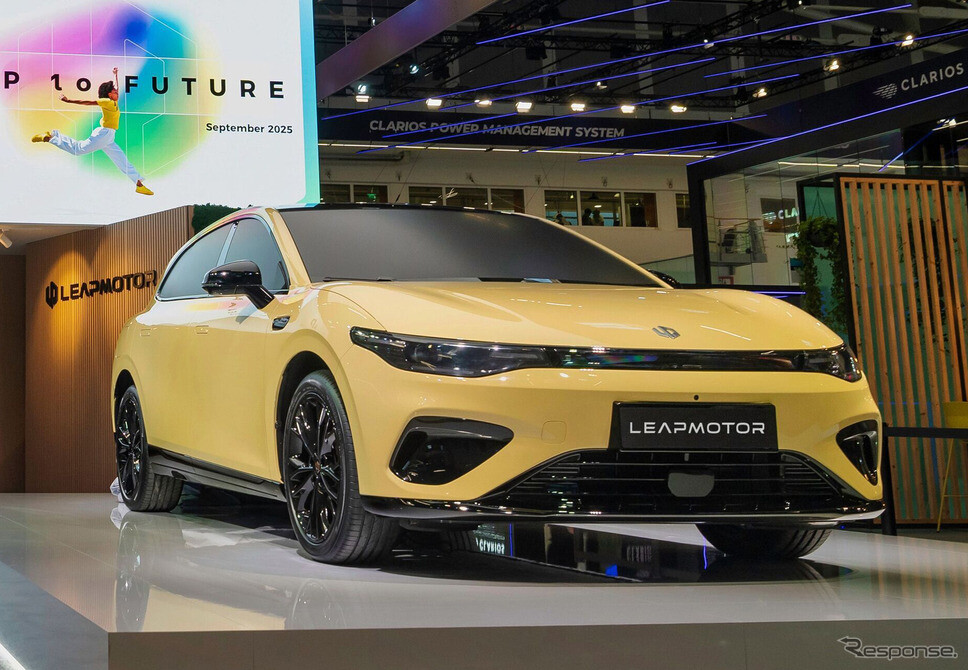 スポーティなCセグハッチバック、リープモーターが新型『B05』世界初公開…IAAモビリティ2025