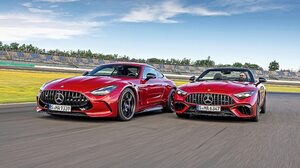 【同門対決！】メルセデス対メルセデス　GT 63 4MATIC+対SL 63 4MATIC+の興味ある一騎打ち　果たしてその勝者は？