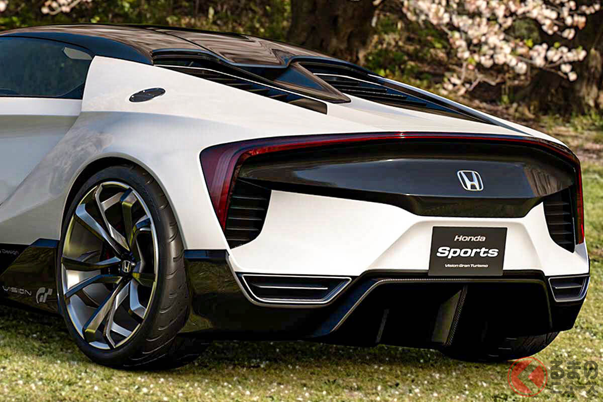 ホンダの次期型「スーパーカー」!? 400馬力超え“直4”＆めちゃ軽量ボディ採用！ 超オシャ内装の「スポーツVGT」とは