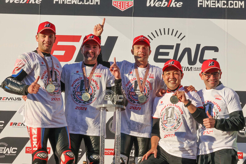 【スズキ】ワークスチーム「ヨシムラ SERT Motul」が FIM 世界耐久選手権で年間チャンピオンを獲得！