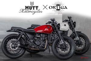 東京・浅草のカフェORTIGA × MUTT Motorcycles 「DRK-01」特別展⽰イベント開催！　期間は9月20日（土）～28日