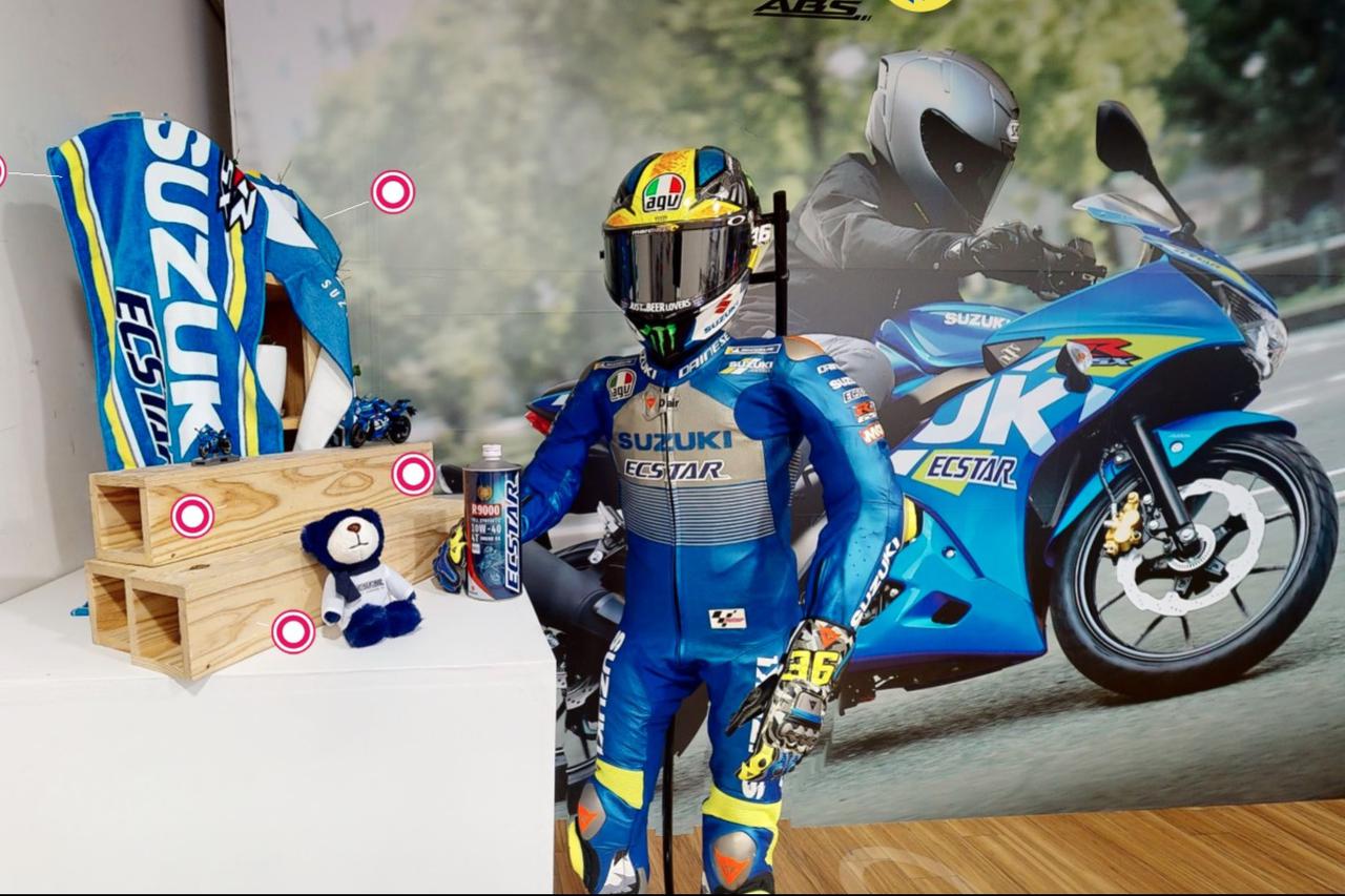 隠しコマンド ネタバレ注意 スズキ Webモーターサイクルショー 21 に秘密の仕込みを発見 怪奇現象かと思いました スズキのバイク の耳寄りニュース Webオートバイ 自動車情報サイト 新車 中古車 Carview