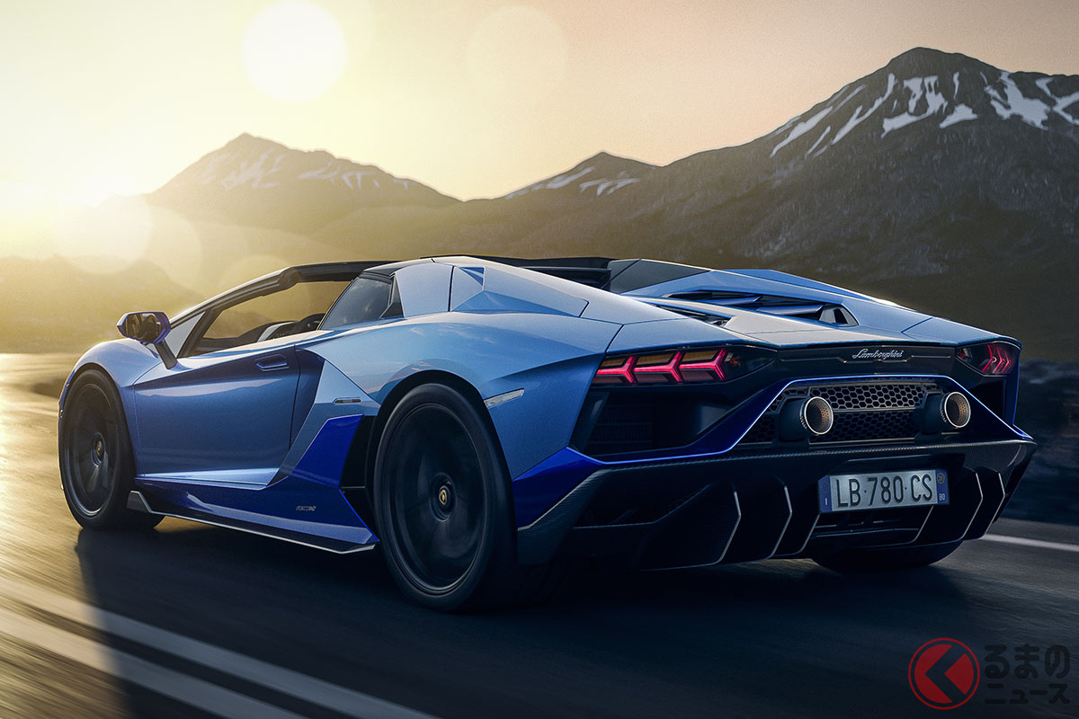 限定600台 ランボルギーニ Lp780 4 Ultimae は最強 最後のアヴェンタドールか くるまのニュース 自動車情報サイト 新車 中古車 Carview