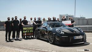 ポルシェ 911 GT2 RS、ニュルブルクリンクで市販車最速ラップを更新！ 【動画】