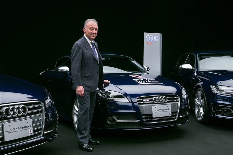 アウディ、日本応援モデルをザッケローニ監督が選出