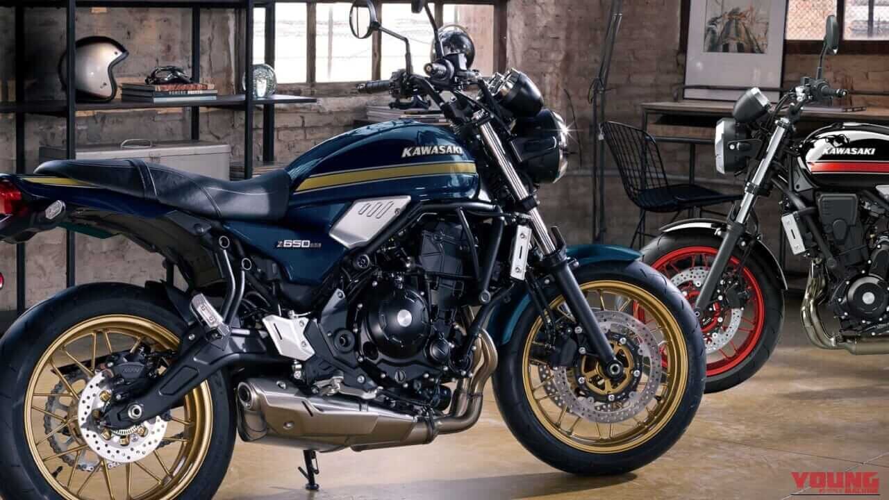玉虫兄弟?! カワサキが「Z650RS」の2026年モデルを発表、カラーラインナップ刷新でZ650の系譜50周年へ