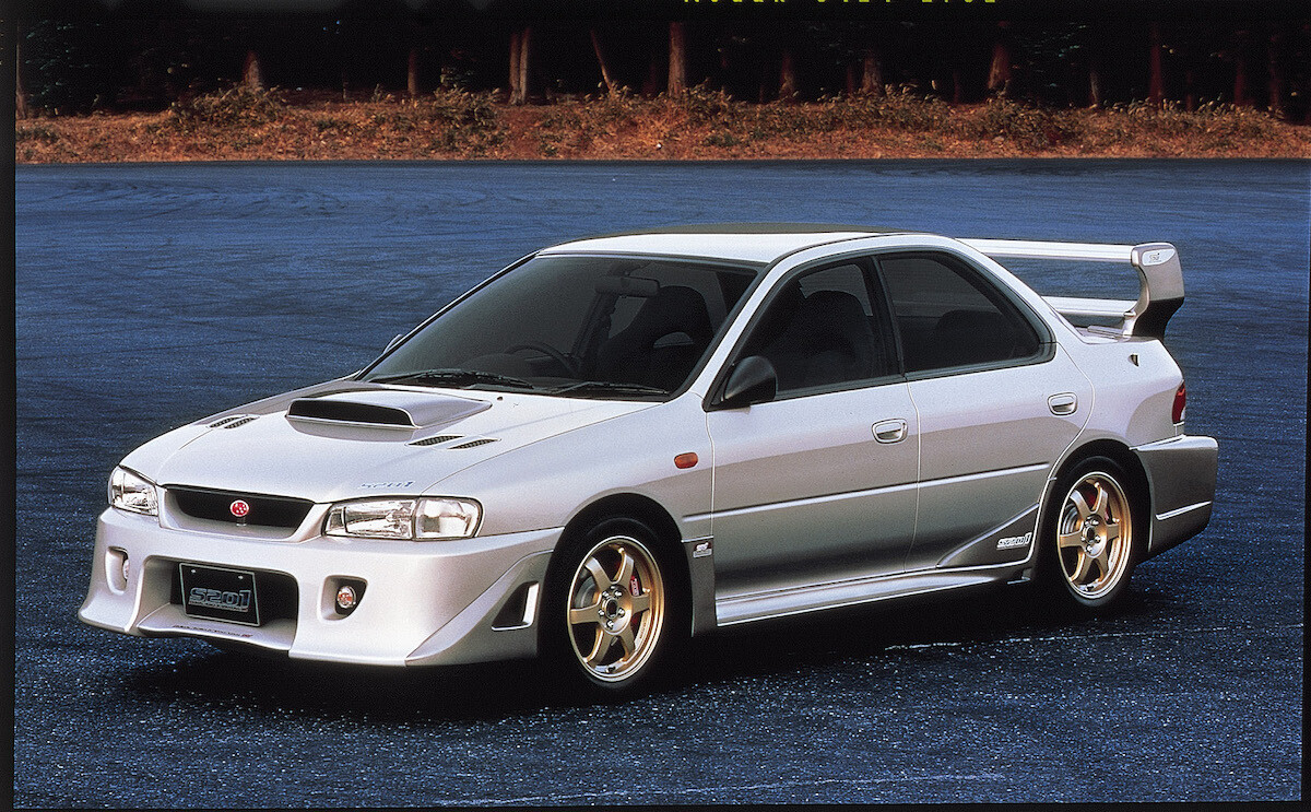 定番人気！ 22B」より激レアな「幻の限定車」！ ちょっとやり過ぎのSTI 自動車