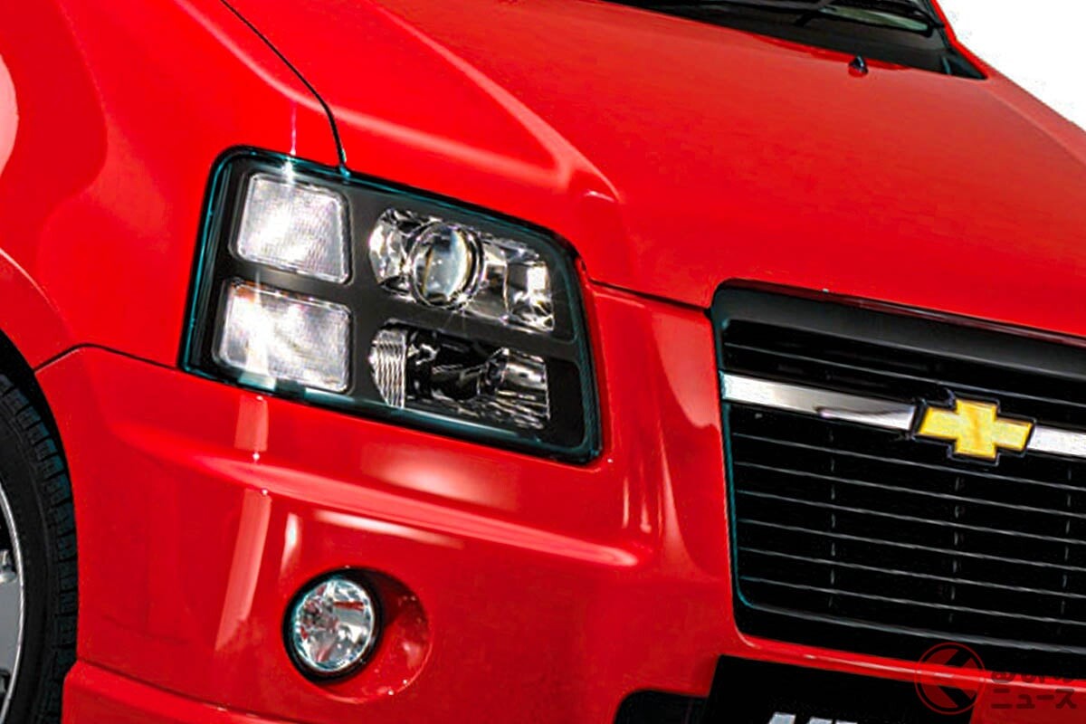 「私、スズキだけど“外車”です！」 約100万円だった全長3.5m級の「アメ車」!? 国産車の使い勝手×外車ブランドの個性融合した「シボレーMW」とは？