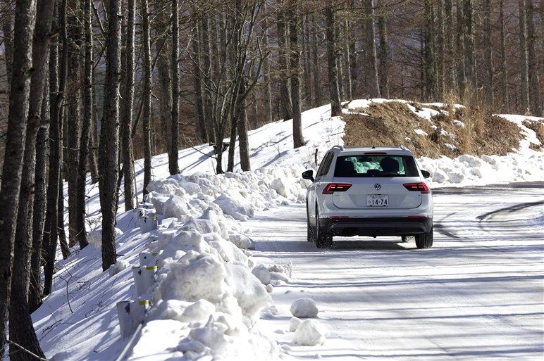 8年ぶりのFMC、新型ティグアンの実力を高速道路＆雪上でチェック