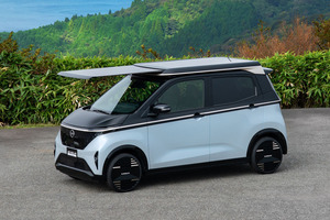 【JMS2025】年間最大3000km相当の走行を太陽光でまかなう日産「サクラ」のソーラーシステム［出展情報］