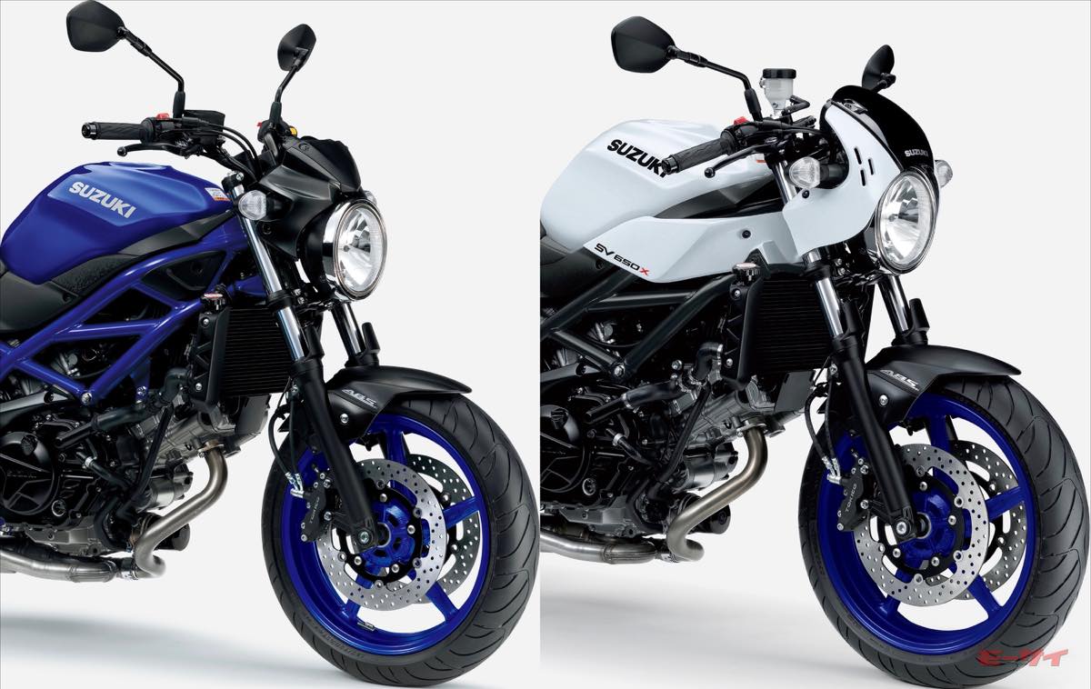 SV650X 純正シート 21年モデルカラー（新 デザイン車・バイク