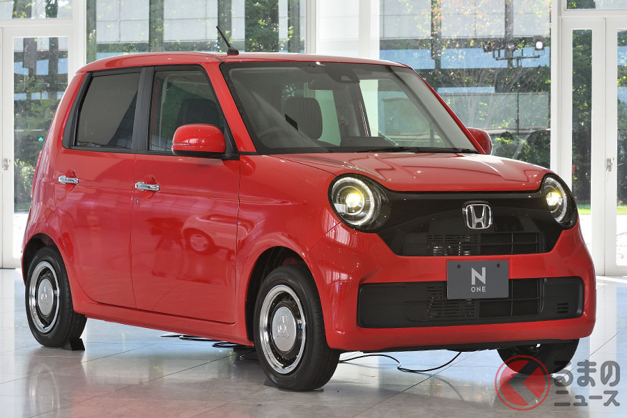 ホンダ新型軽 N One 発表 Ff軽初のターボ 6速mt仕様もある個性派モデルが発進 くるまのニュース 自動車情報サイト 新車 中古車 Carview
