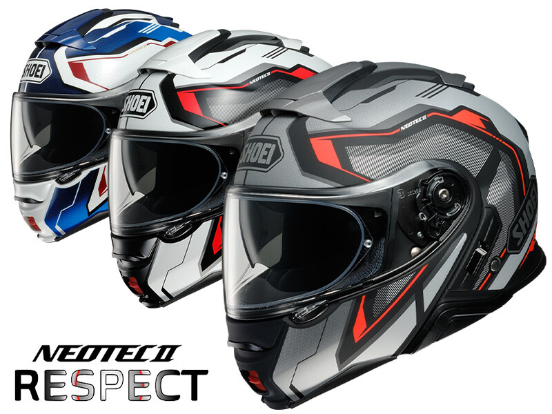 人気のシステムヘルメットにグラフィックモデル登場！ ショウエイから「NEOTEC II RESPECT」が2021年2月に発売