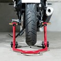中型～大型対応の「バイク用リアメンテナンススタンド L型」が GRIP EARTH  から5,480円で登場