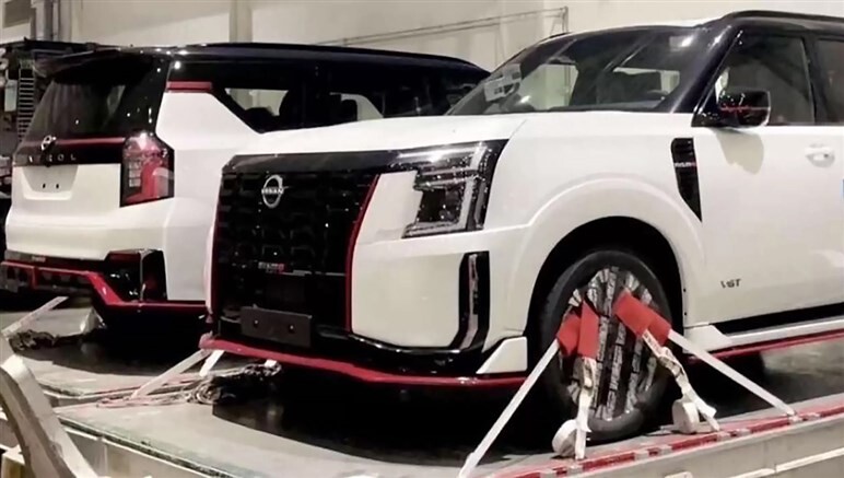 新型日産「パトロール ニスモ」が中東で姿を現す！ 3.5L V6ツインターボに専用のエアロを装備。国内への導入は？