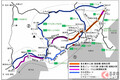 東名の首都圏区間、夜は1車線に　最大25km渋滞、昼も車線規制　秋に集中工事