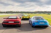 【ドイツ車対フランス車対アメ車】一番楽しいサーキット用ツールはどれ？　アウディR8 GTとアルピーヌA110 RとコルベットZ06の比較テスト