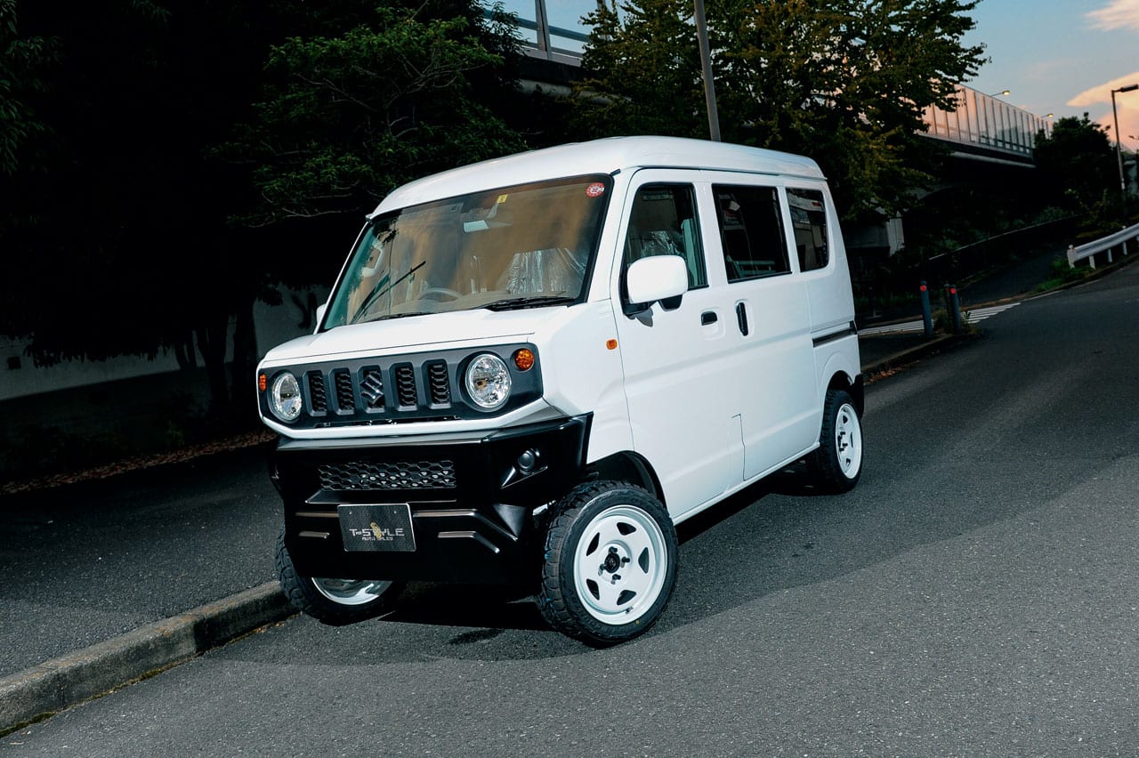 10センチアップも 30 100ミリ お好みの高さが探せるアゲのラインアップ S2 Racing エブリイ リフトアップ カスタム スタイルワゴン ドレスアップナビ 自動車情報サイト 新車 中古車 Carview