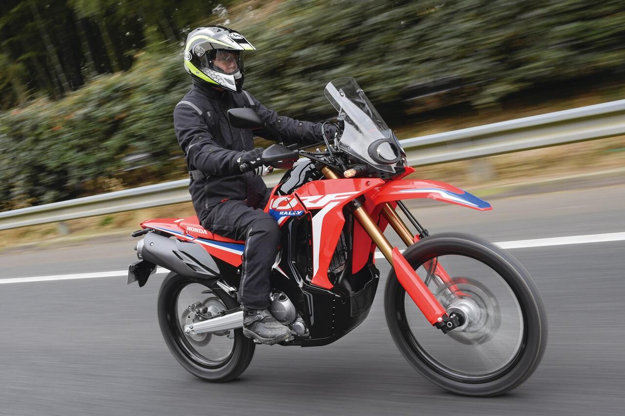 ホンダ「CRF250ラリー」試乗インプレ｜新型2021年モデルの高速道路での巡航速度やツーリングでの快適性を解説
