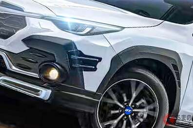 スバルが「新型SUV」公開！ 迫力エアロで“めちゃ速そう”な「GTエディション」！ 2リッター水平対向エンジン搭載の「新クロストレック」比に登場