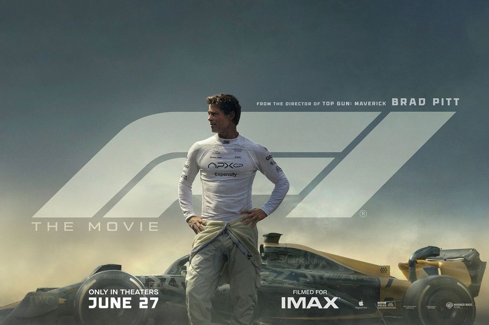 映画　F1 エフワン プレスシート 映画『F1／エフワン』、世界興行収入が680億円を突破。大迫力の