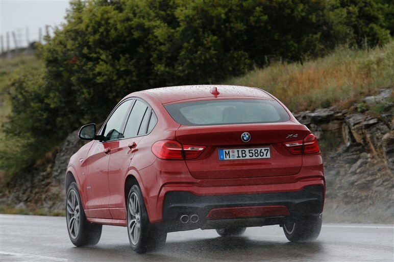 新型X4試乗、スタイリングを活かした走り