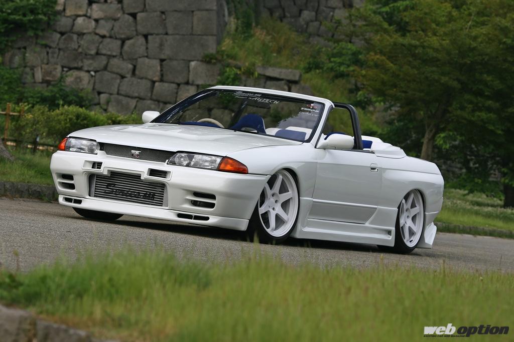 もしr32スカイラインgt Rにオープンがあったら 夢を現実にした魔改造bnr32の衝撃 Web Option 自動車情報サイト 新車 中古車 Carview