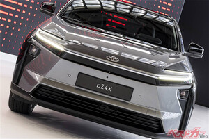 トヨタbZ4Xが衝撃進化!!　最大746kmも走って実質390万円から!!　342psまでパワーアップして新充電サービスもスタート!!!