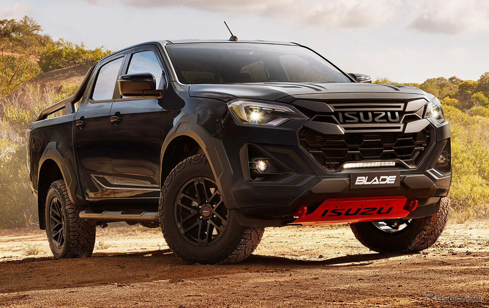 いすゞ『D-MAX』、オフロード性能を究めた「BLADE」誕生…11月豪州で受注開始へ