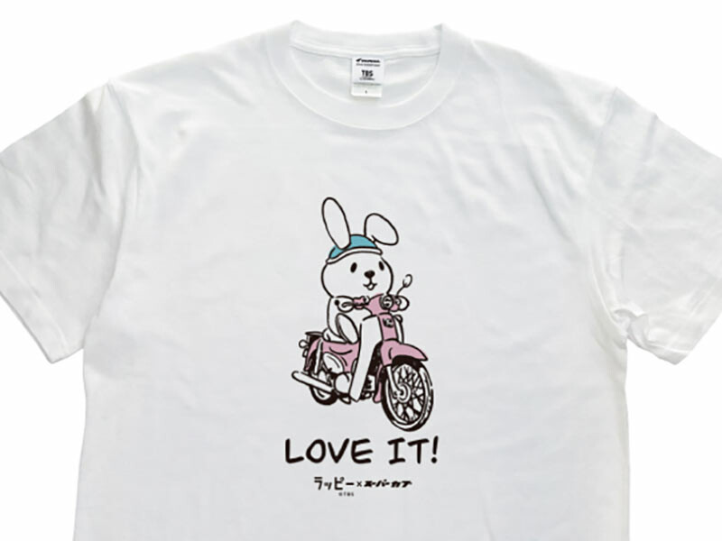 スーパーカブ×TBS「ラッピー」コラボTシャツが CAMSHOP.JP から発売！