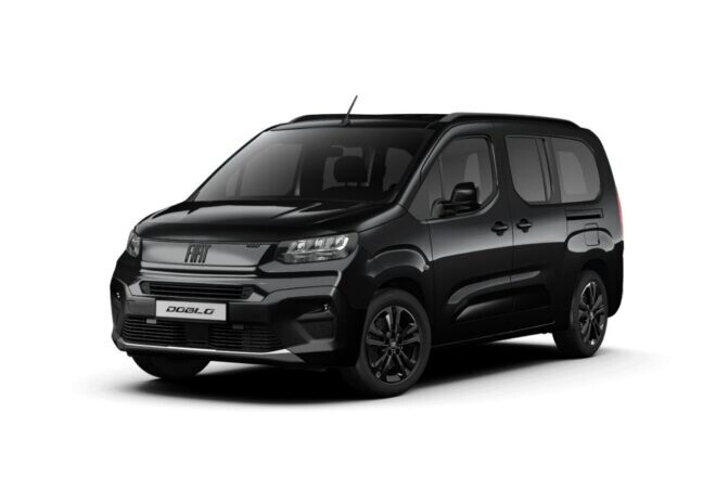 フィアット、人気MPV『ドブロ』にロング＋5シーター仕様の限定車“MAXI 5 Black Edition”を導入