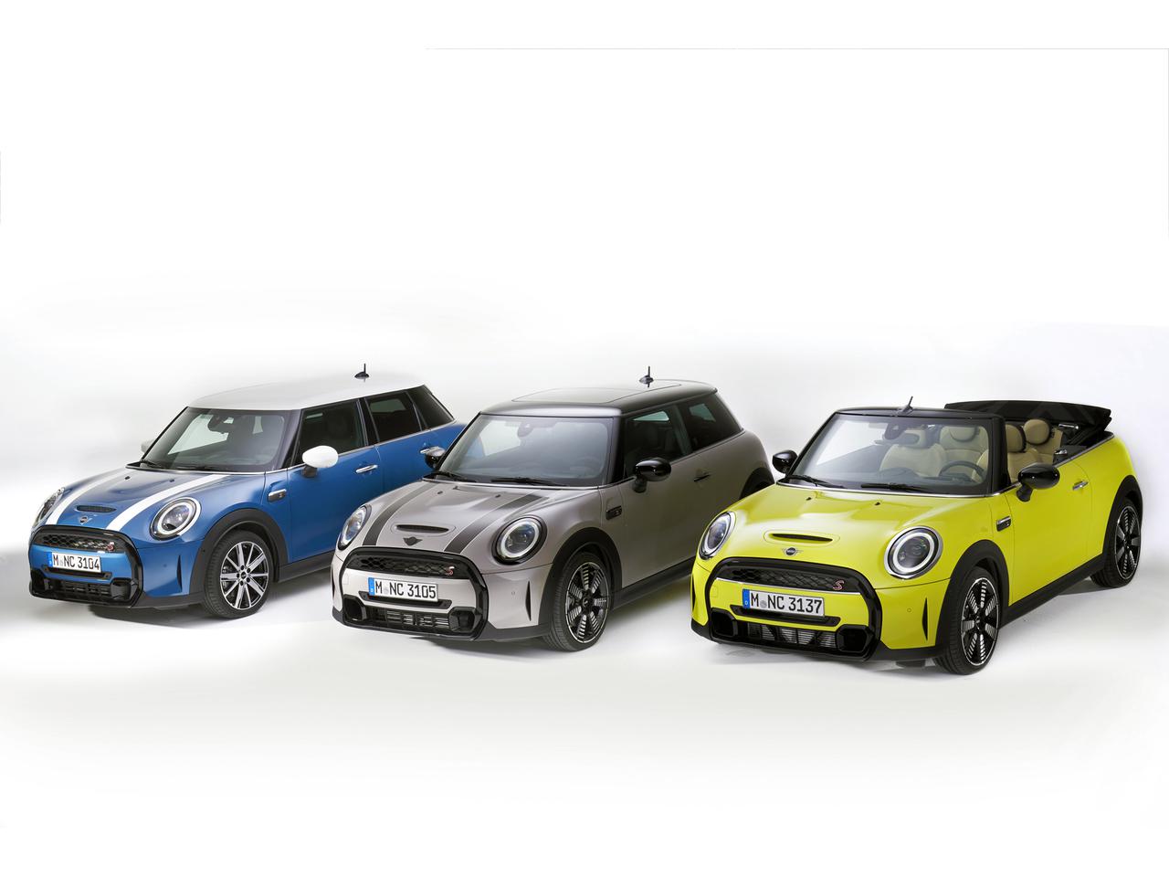 Miniの3モデルをマイナーチェンジ 3ドア 5ドア コンバーチブルをピュアで個性的なデザインに Webモーターマガジン 自動車情報サイト 新車 中古車 Carview