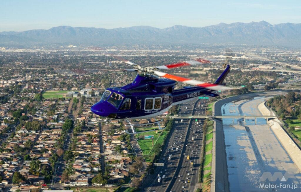 スバルのヘリコプター「SUBARU BELL 412EPX」が国交省中部地方整備局より受注。緊急災害対策派遣隊の活動などに活用