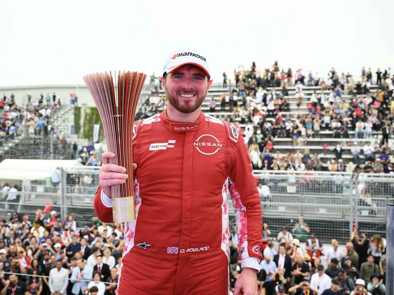 【フォーミュラE第9戦東京E-Prix レースレポート2】悲願達成！日産のローランドが東京E-Prix初優勝