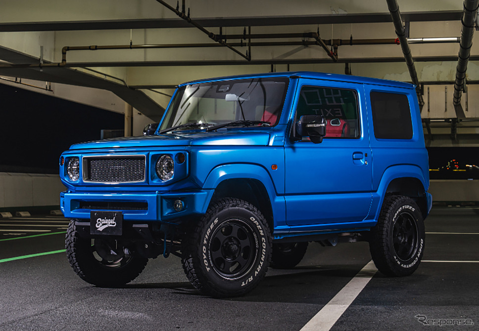 ジムニー』のコンプリートカスタムカーをそのまま販売、313万円