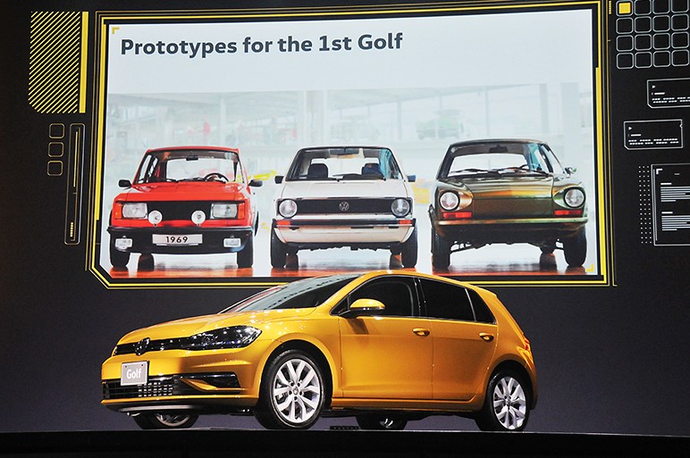 フォルクスワーゲンMC版ゴルフを発表。GTIとRモデルはパフォーマンスを向上