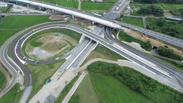 圏央道の“人名みたいなIC”がグルグル化!? 激混み国道6号に並行する“南北バイパス”延伸いよいよ大詰め