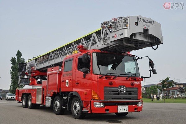 消防車っていくら？ すべてが完全受注生産 日本最高の“はしご車” お